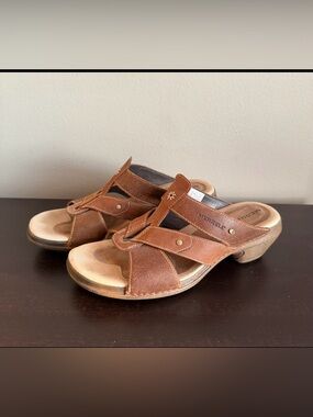 Merrell Luxe Slide Mink Brown Sandals Women’s Size 8